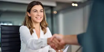 Business Woman Handshake (1)